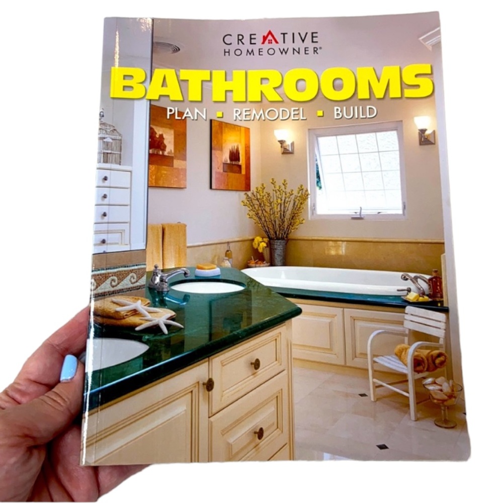 Bathrooms Soft Cover Plan, Remodel, Build Book